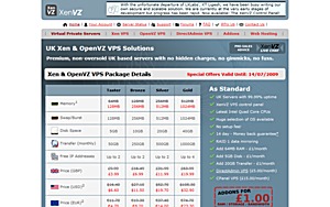 XenVZ - £1.30 128MB Xen VPS in UK XenVZ - £1.30 128MB Xen VPS in UK