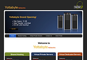 Yottabyte Networks – $6.95 256MB OpenVZ VPS in Chicago Yottabyte Networks – $6.95 256MB OpenVZ VPS in Chicago