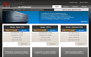 Zabogo - $4.95 OpenVZ VPS with 256MB Zabogo - $4.95 OpenVZ VPS with 256MB