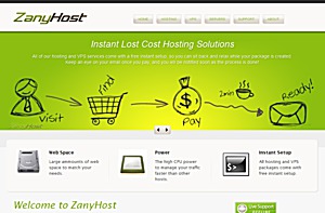 ZanyHost – $4.95 128MB OpenVZ VPS ZanyHost – $4.95 128MB OpenVZ VPS