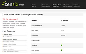 ZenSix – $6.99 128MB OpenVZ VPS ZenSix – $6.99 128MB OpenVZ VPS
